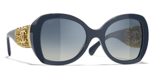 CHANEL CH 5531 women Blue Butterfly Sunglasses