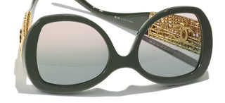 CHANEL CH 5531 women Green Butterfly Sunglasses