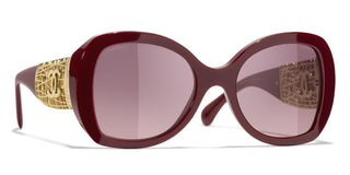 CHANEL CH 5531 women Brown Butterfly Sunglasses