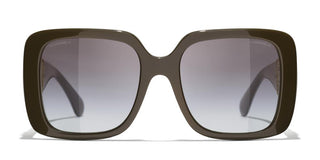 CHANEL CH 5532 women Brown Visor Sunglasses