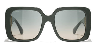 CHANEL CH 5532 women Green Visor Sunglasses