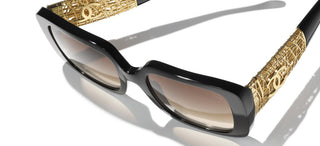 CHANEL CH 5532 women Black Visor Sunglasses