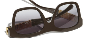 CHANEL CH 5533 women Brown Squared Sunglasses