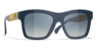 CHANEL CH 5533 women Blue Squared Sunglasses