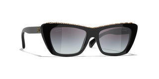 CHANEL CH 5540 women Black Sunglasses