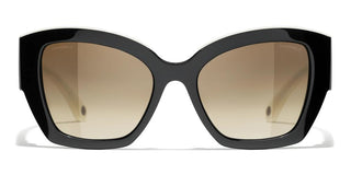 CHANEL CH 6058 women Black Butterfly Sunglasses