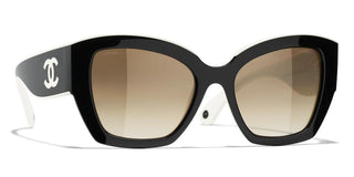 CHANEL CH 6058 women Black Butterfly Sunglasses