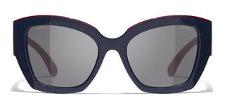 CHANEL CH 6058 women Blue Butterfly Sunglasses