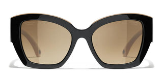 CHANEL CH 6058 women Black Butterfly Sunglasses