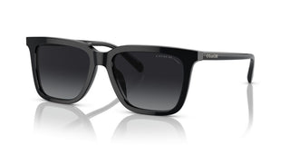 Coach CI910 HC 8385U men Black Squared Sunglasses