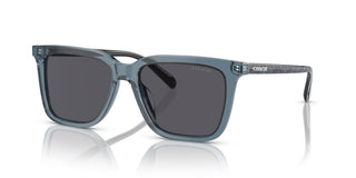 Coach CI910 HC 8385U men Blue Squared Sunglasses