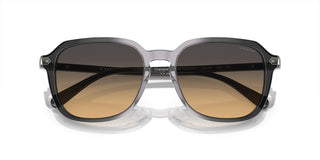 Coach CI912 HC 8383U men Grey Squared Sunglasses