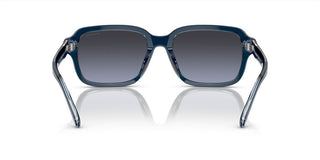 Coach CI914 HC 8388U men Blue Squared Sunglasses