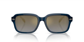 Coach CI914 HC 8388U men Blue Squared Sunglasses