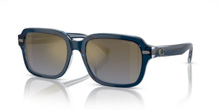 Coach CI914 HC 8388U men Blue Squared Sunglasses