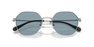 Coach CI915 HC 7155 men Silver Geometric Sunglasses