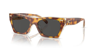 Coach CI917 HC 8389U women Brown Squared Sunglasses