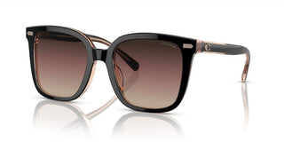 Coach CI918 HC 8381U women Black Squared Sunglasses