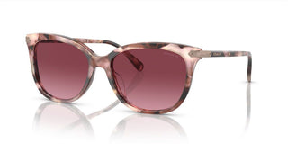 Coach CI926 HC 8378U women Pink Cat Eye Sunglasses