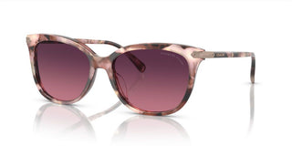 Coach CI926 HC 8378U women Pink Cat Eye Sunglasses