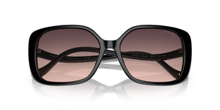 Coach CI929 HC 8376U women Black Squared Sunglasses