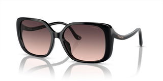 Coach CI929 HC 8376U women Black Squared Sunglasses