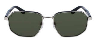 Calvin Klein CK23102S men Silver Geometric Sunglasses