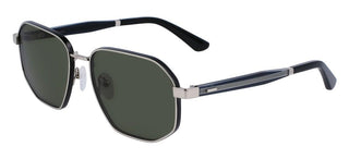 Calvin Klein CK23102S men Silver Geometric Sunglasses