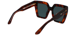 Calvin Klein CK23502S women Brown Geometric Sunglasses