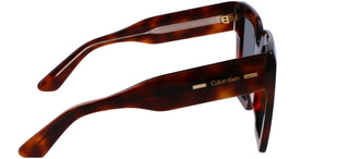 Calvin Klein CK23502S women Brown Geometric Sunglasses