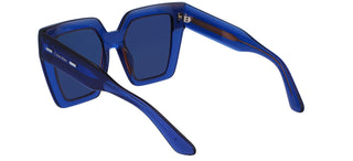 Calvin Klein CK23502S women Blue Geometric Sunglasses