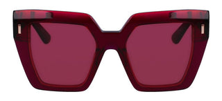 Calvin Klein CK23502S women Red Geometric Sunglasses