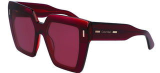 Calvin Klein CK23502S women Red Geometric Sunglasses