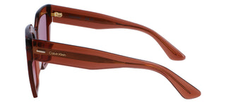 Calvin Klein CK23508S women Brown Geometric Sunglasses