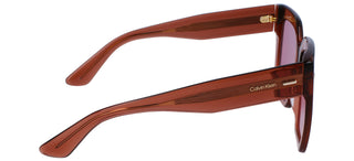 Calvin Klein CK23508S women Brown Geometric Sunglasses