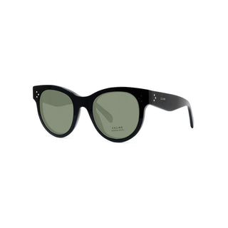 CELINE CELINE 3 Dots CL4003IN women Black Round Sunglasses