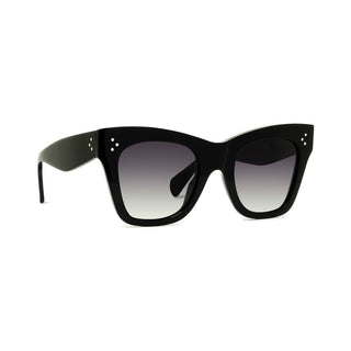 CELINE CELINE 3 Dots CL4004IN women Black Cat Eye Sunglasses