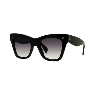 CELINE CELINE 3 Dots CL4004IN women Black Cat Eye Sunglasses