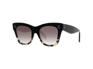 CELINE CELINE 3 Dots CL4004IN women Black Cat Eye Sunglasses