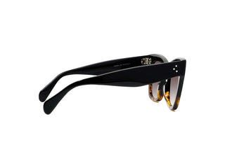 CELINE CELINE 3 Dots CL4004IN women Black Cat Eye Sunglasses