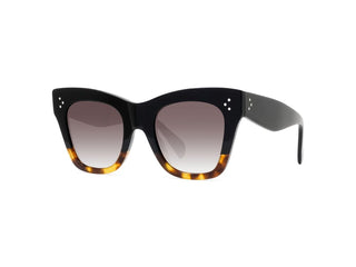 CELINE CELINE 3 Dots CL4004IN women Black Cat Eye Sunglasses