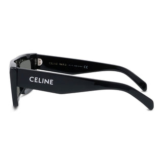 CELINE Monochroms CL40214U unisex Black Rectangle Sunglasses