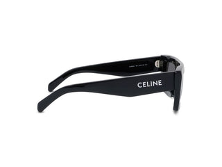 CELINE Monochroms CL40214U unisex Black Rectangle Sunglasses