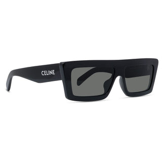 CELINE Monochroms CL40214U unisex Black Rectangle Sunglasses