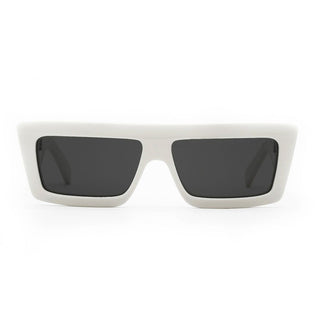 CELINE Monochroms CL40214U unisex White Rectangle Sunglasses