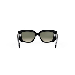 CELINE Triomphe CL40216U women Black Rectangle Sunglasses