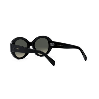 CELINE CELINE 3 Dots CL40240I women Black Round Sunglasses