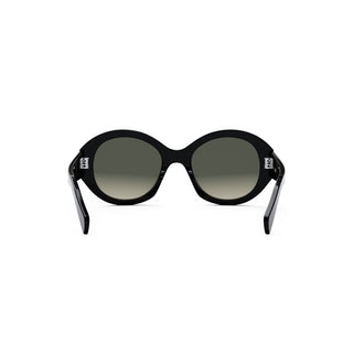 CELINE CELINE 3 Dots CL40240I women Black Round Sunglasses