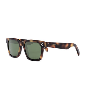 CELINE CELINE 3 Dots CL40248I men Havana Geometric Sunglasses