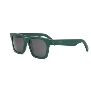 CELINE CELINE 3 Dots CL40248I men Green Geometric Sunglasses